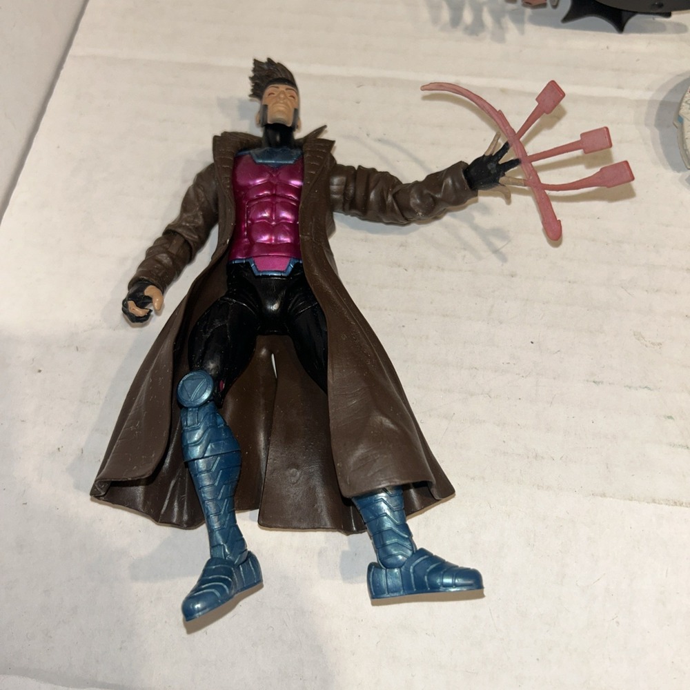 Marvel Legends X-Men 6" Custom double joint elbows Gambit rare‎